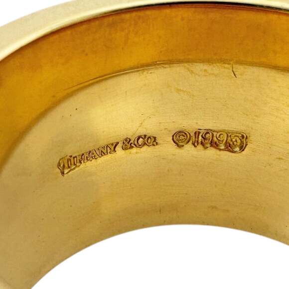 Pre-owned Tiffany Atlas Wide Ring, 18k gold, for women, TIFFANY & Co. - Picture 7 of 8
